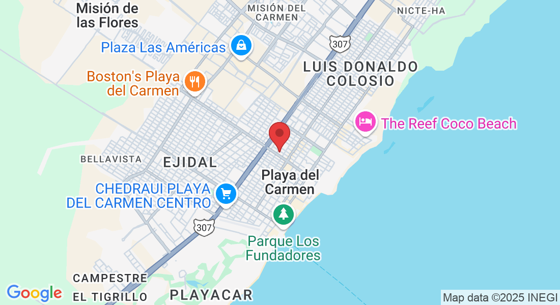 Calle 20 Nte 253, Gonzalo Guerrero, 77720 Playa del Carmen, Q.R., México