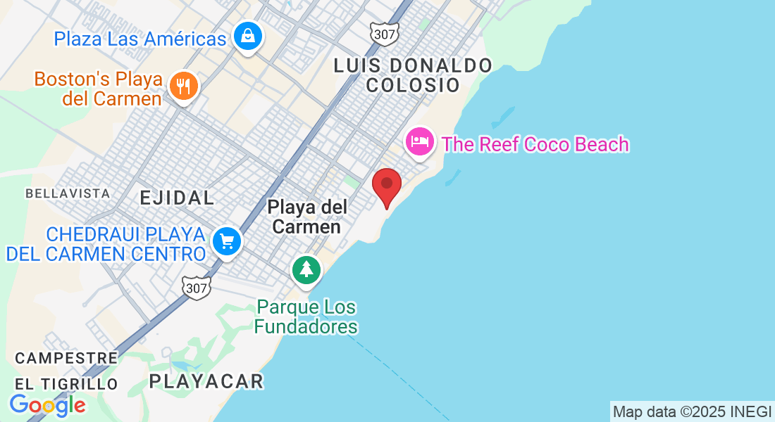 C. Cozumel, Gonzalo Guerrero, 77720 Playa del Carmen, Q.R., México