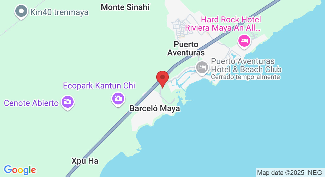 Manzana 010 Lote 001, Plano 4, 77733 Puerto Aventuras, Q.R., México