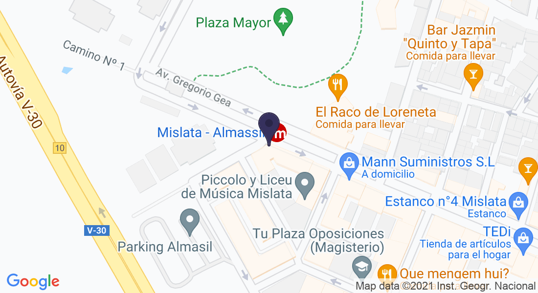 Av. Gregorio Gea, 91, Bajo C, 46920 Mislata, Valencia, España