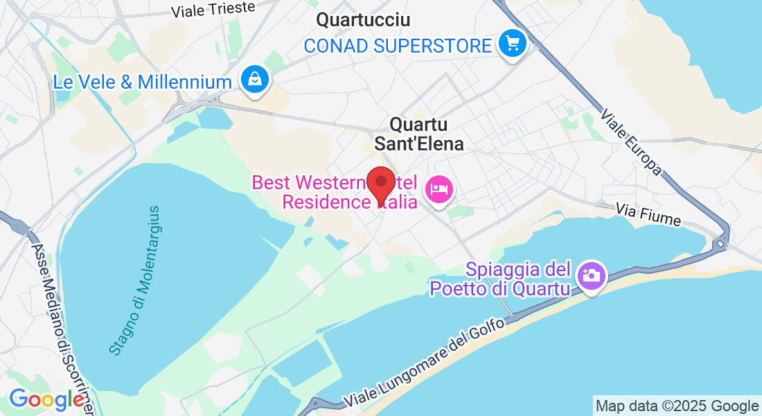 Via R. Leoncavallo, 94A, 09045 Quartu Sant'Elena CA, Italy