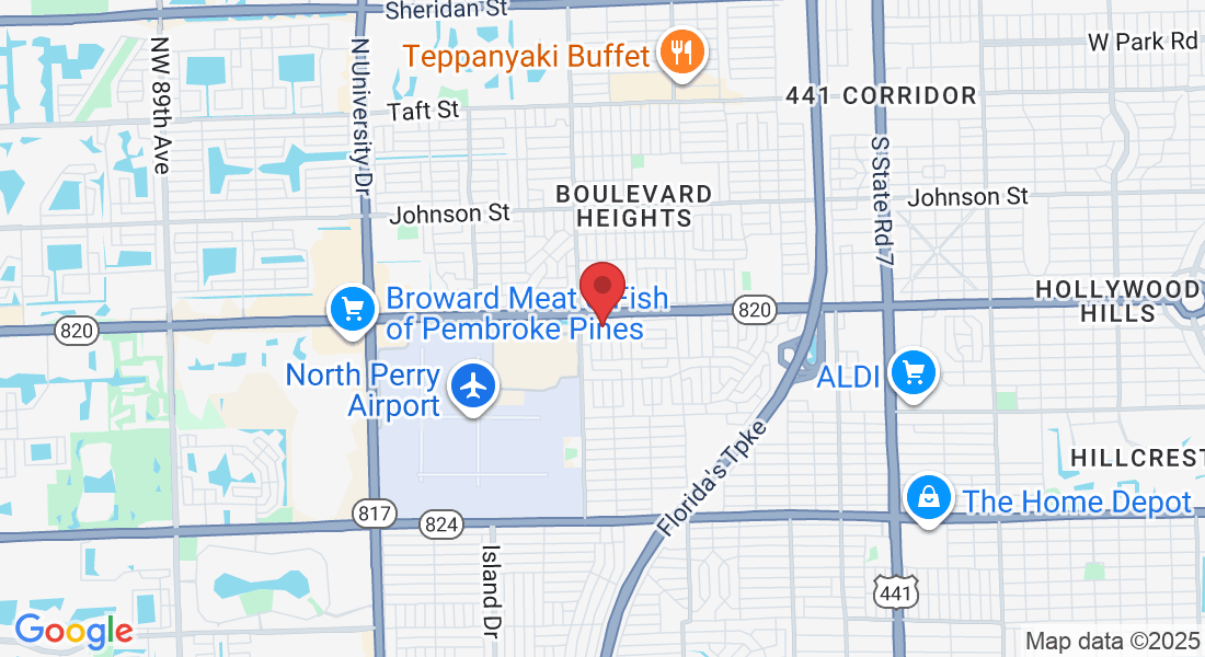 7100 Pines Blvd ste 25, Pembroke Pines, FL 33024, EE. UU.