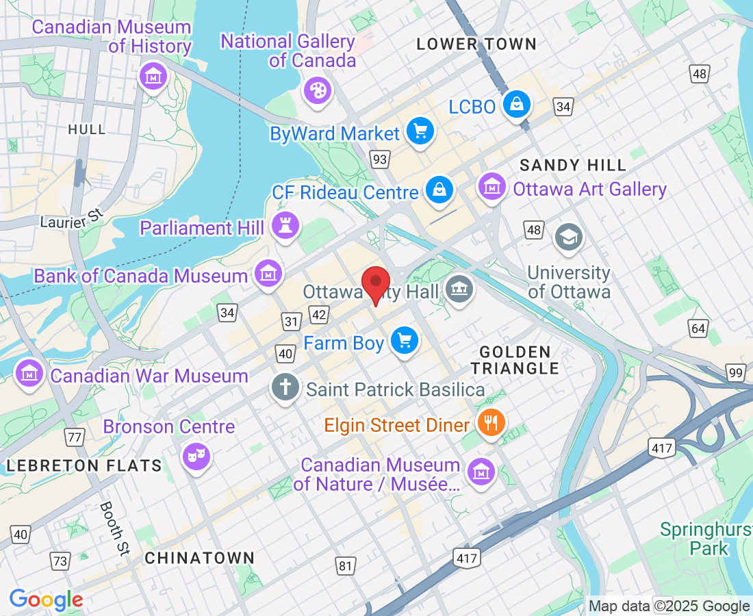 99 Metcalfe St suite 104, Ottawa, ON K1P, Canada