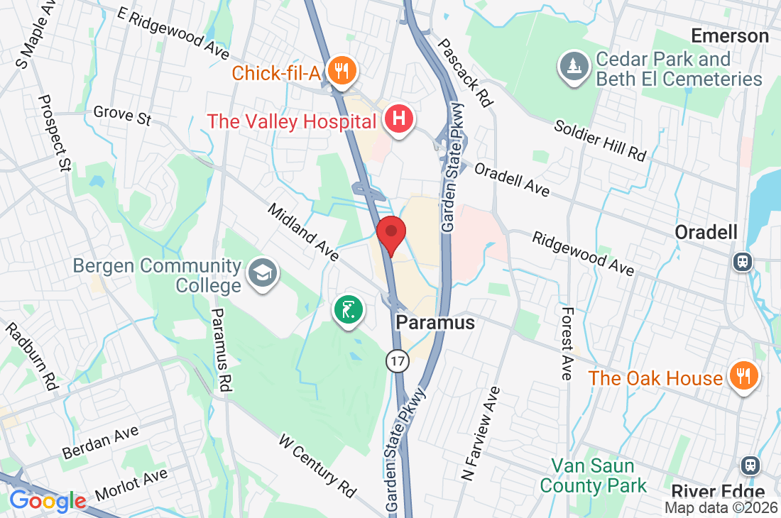 484 NJ-17, Paramus, NJ 07652, USA