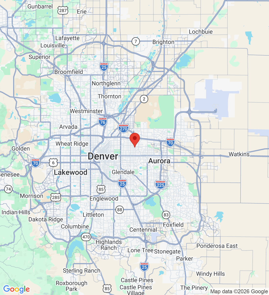 7352 E 29th Ave, Denver, CO 80238, USA