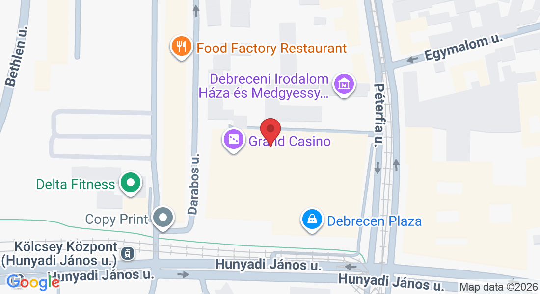 Debrecen, Hunyadi János u. 14, 4026 Magyarország