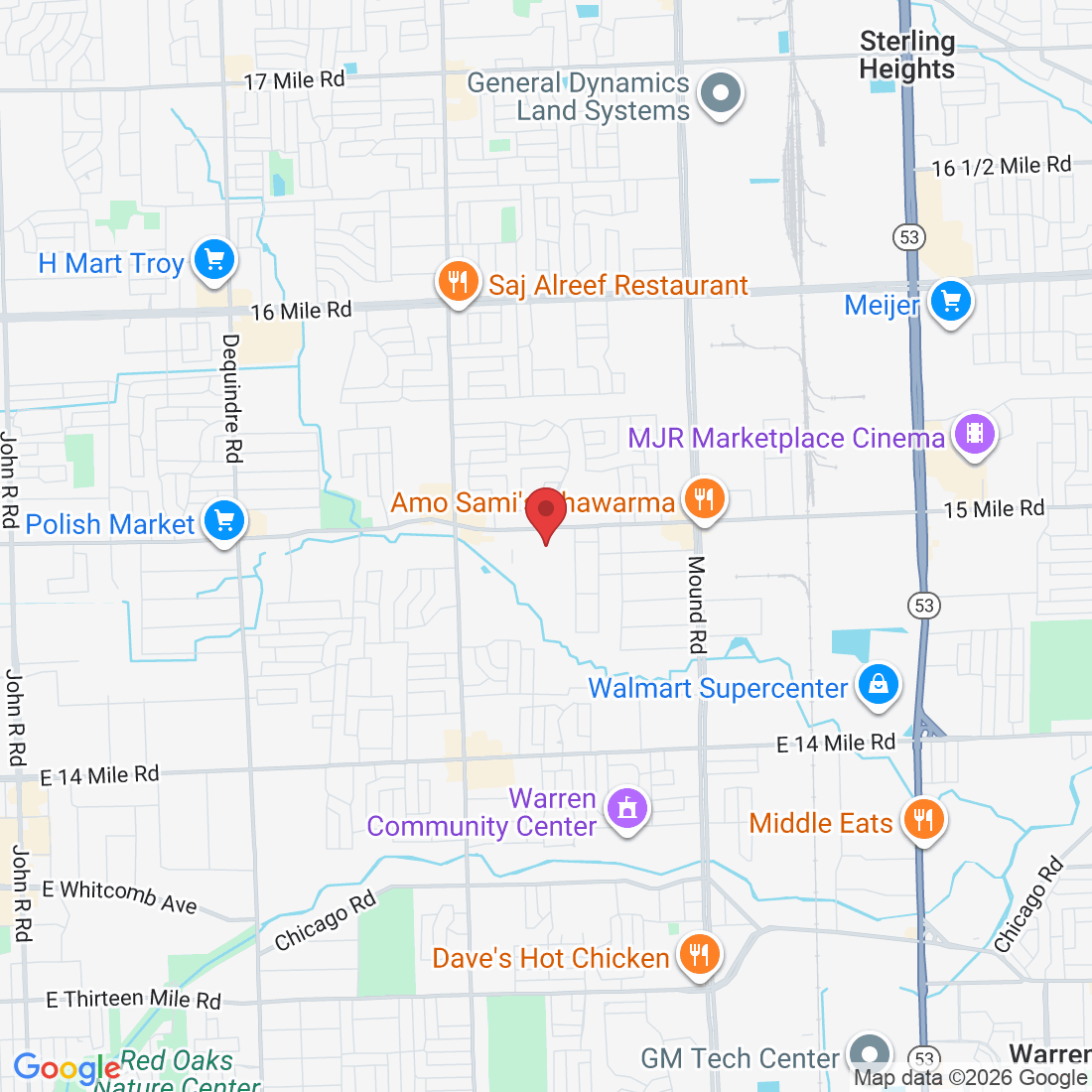 34870 Pisces Dr apt. c, Sterling Heights, MI 48310, USA