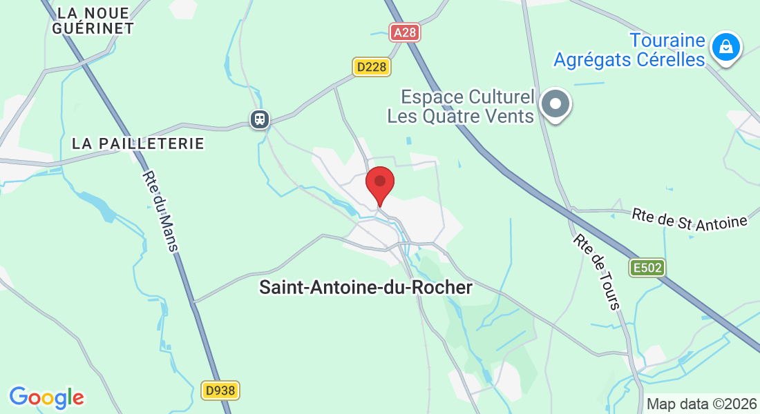 Le Bourg, 37360 Saint-Antoine-du-Rocher, France