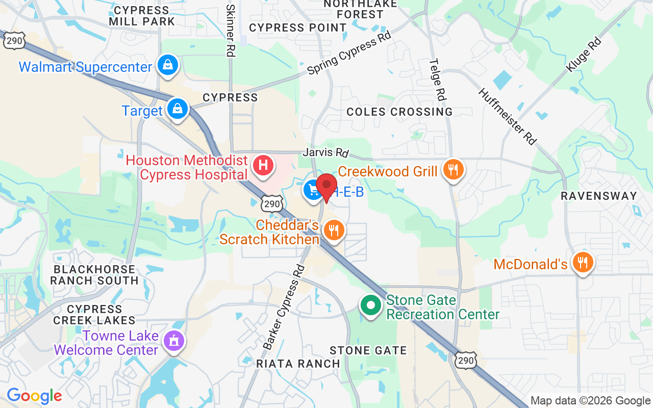 12344 Barker Cypress Rd suite 130, Cypress, TX 77429, USA