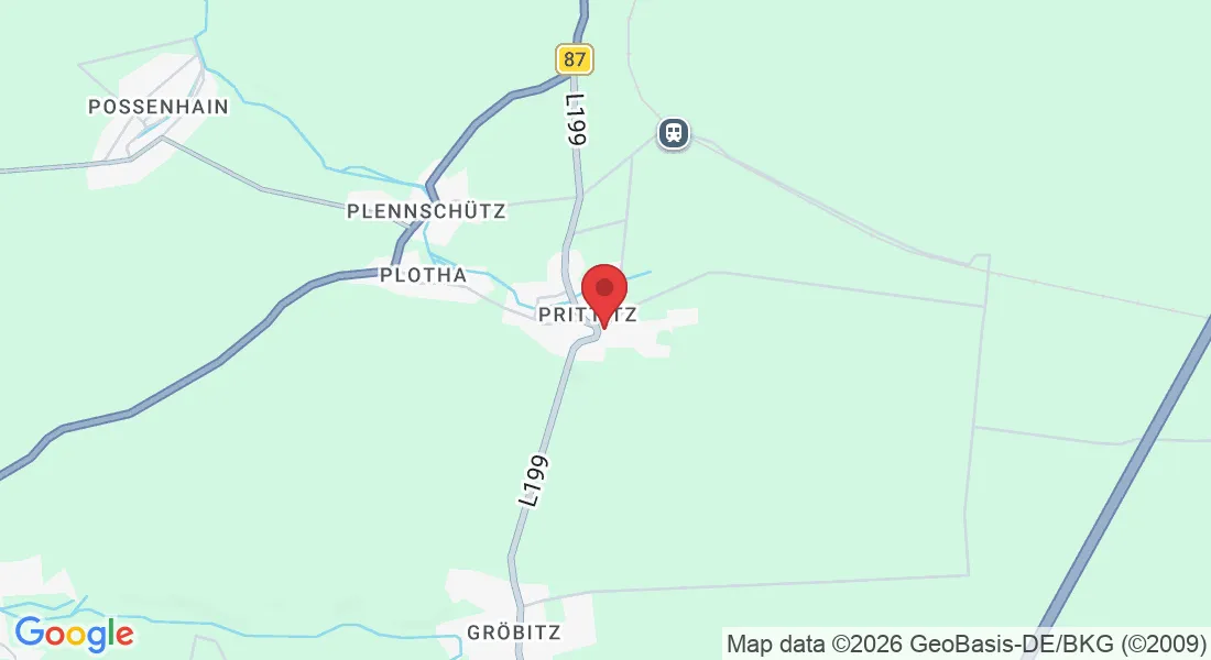 Platz des Friedens 2, 06682 Teuchern-Prittitz, Deutschland