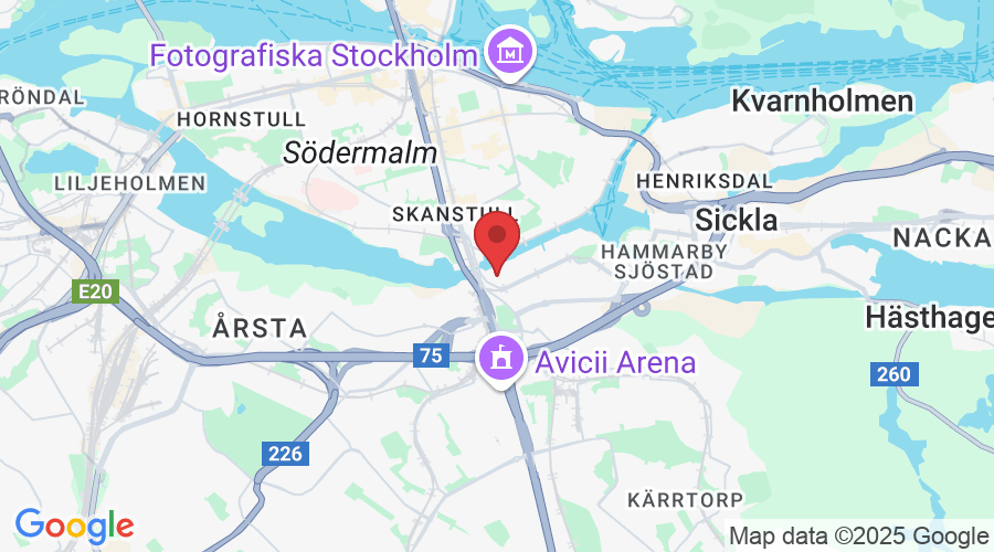 Fredriksdalsgatan 14, 120 32 Stockholm, Sverige