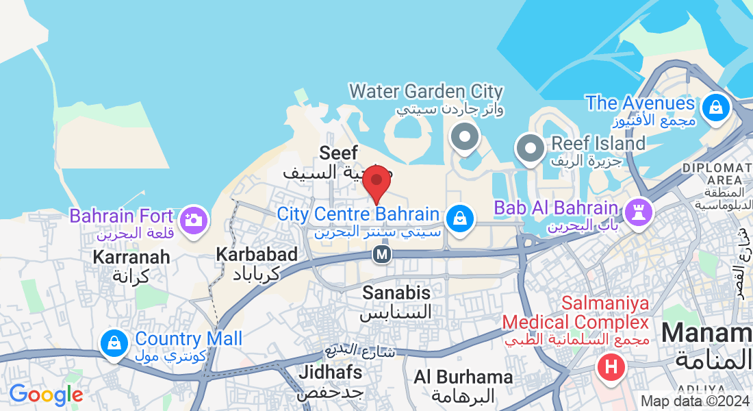 Unit 22, Building 2380, Road 2831, Block 428 seef، Seef 000, Bahrain