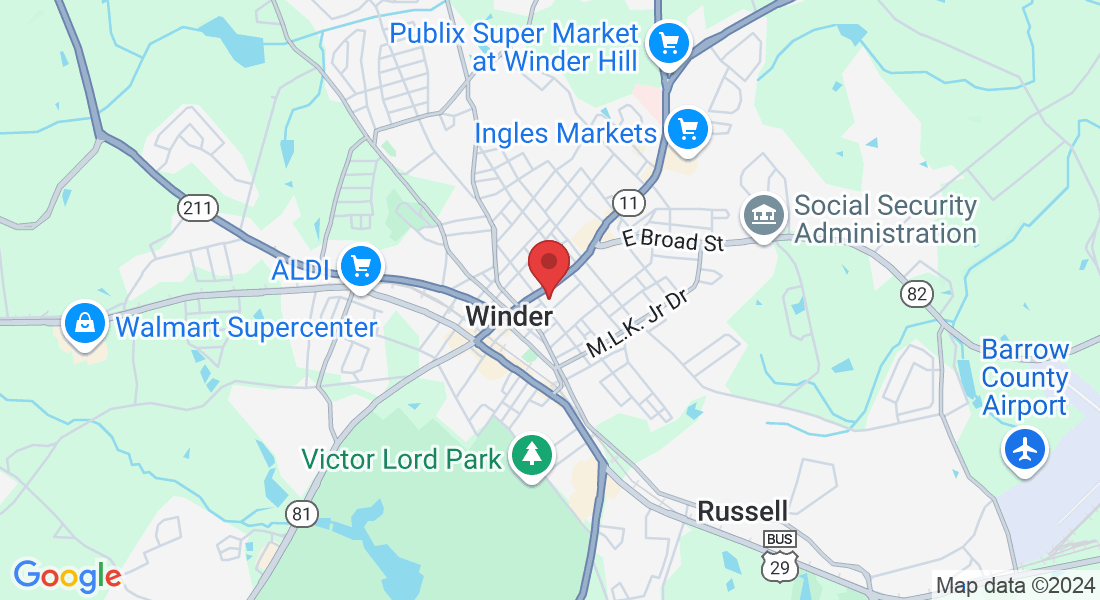 138 Park Avenue suite 100, Winder, GA 30680, USA