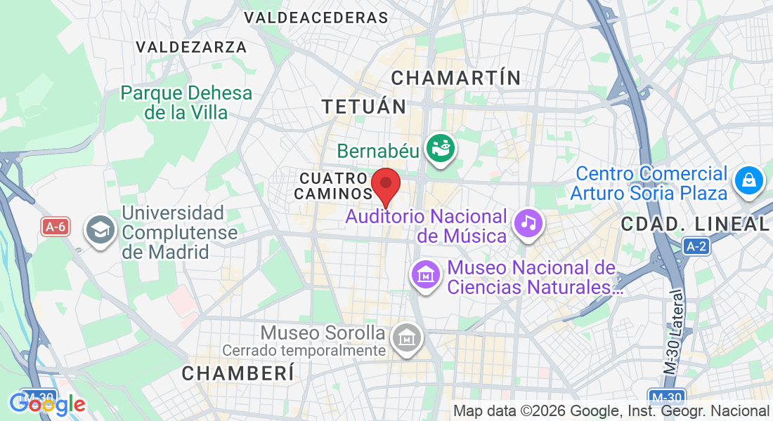 C. de Orense, 16, Tetuán, 28020 Madrid, España