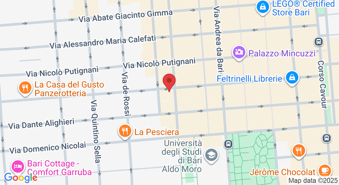 Via Principe Amedeo, 140, 70122 Bari BA, Italia