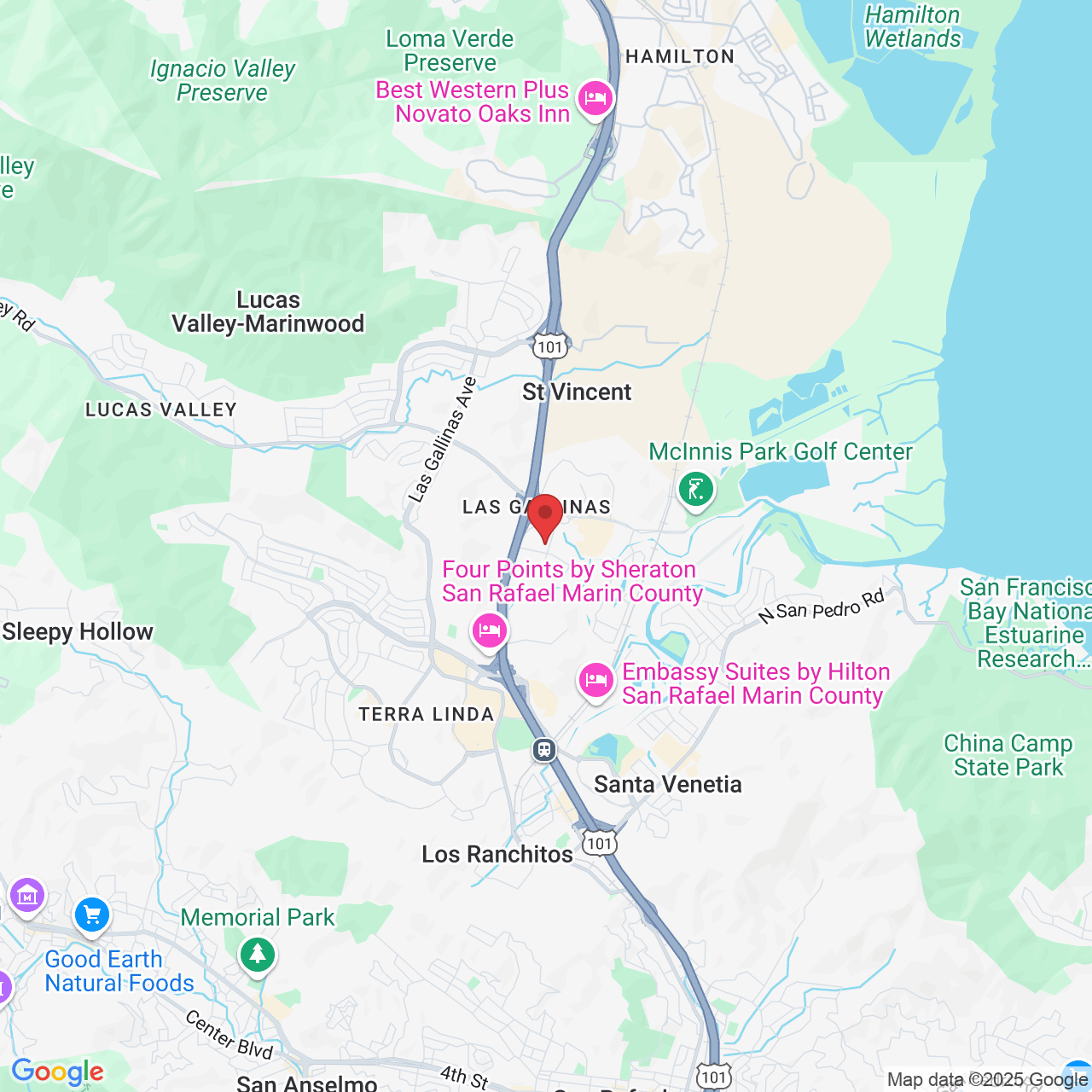 119 Paul Dr., San Rafael, CA 94903, USA