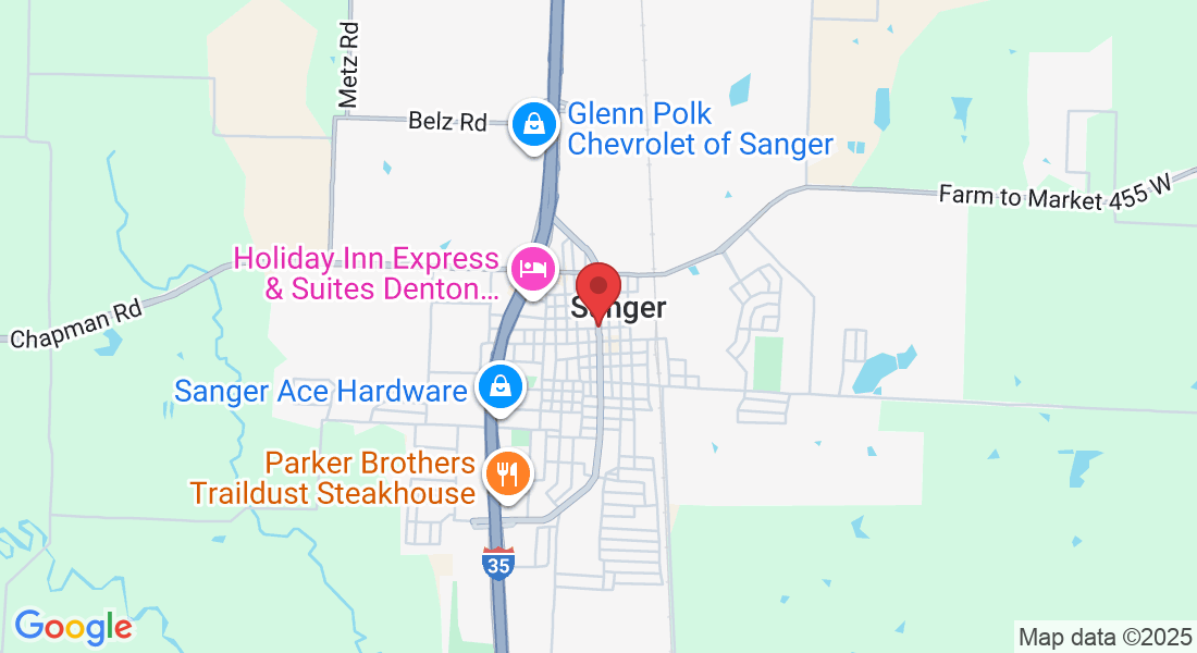 Sanger, TX 76266, USA