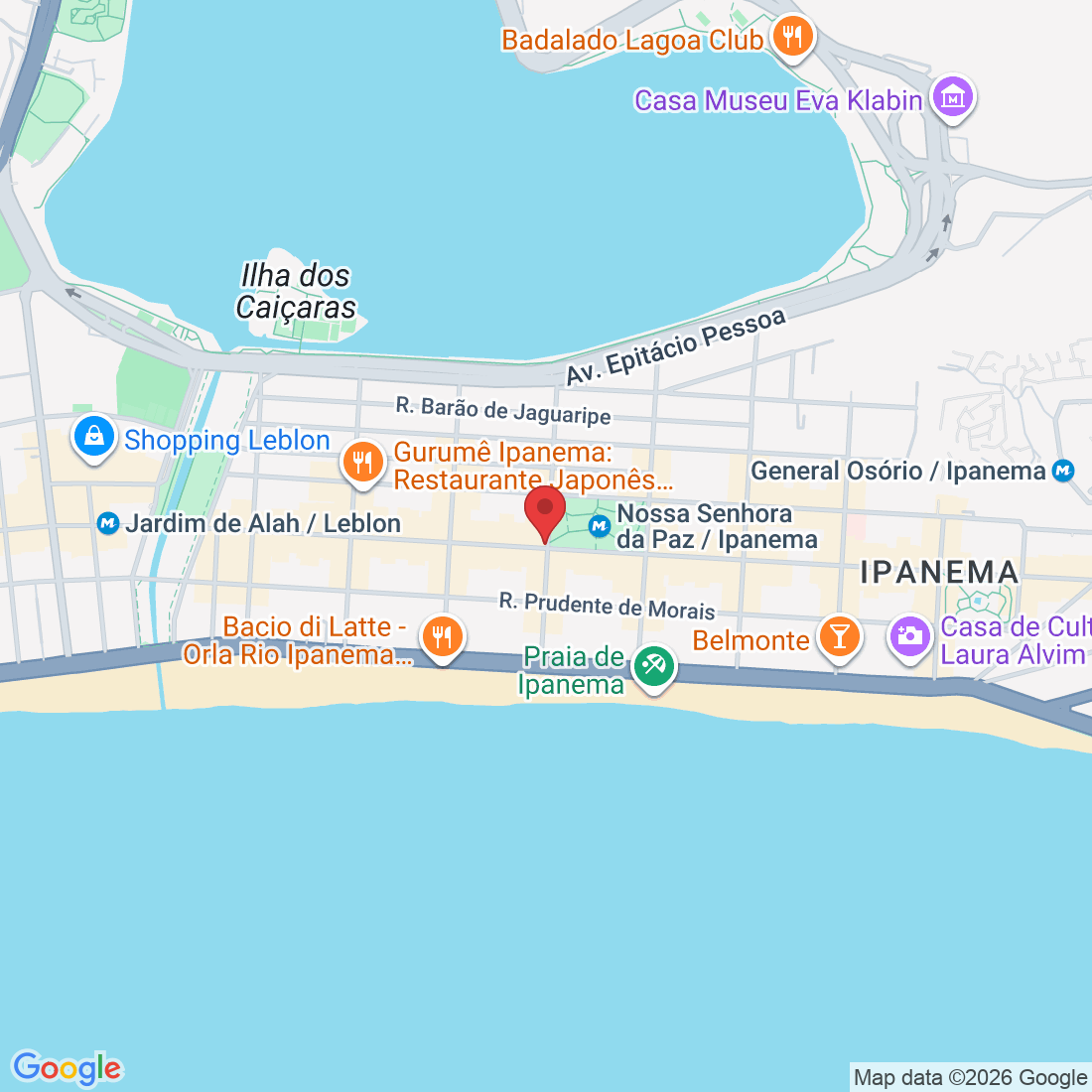 R. Visc. de Pirajá, 414 - Ipanema, Rio de Janeiro - RJ, 22061-010, Brasil