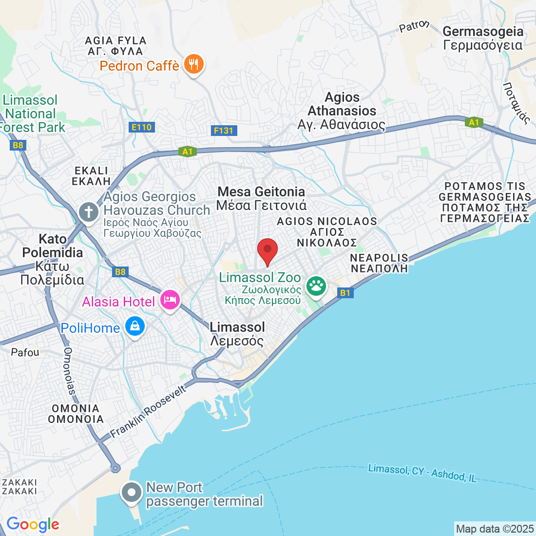 Nikodimou Milona 10a, Limassol 3095, Cyprus