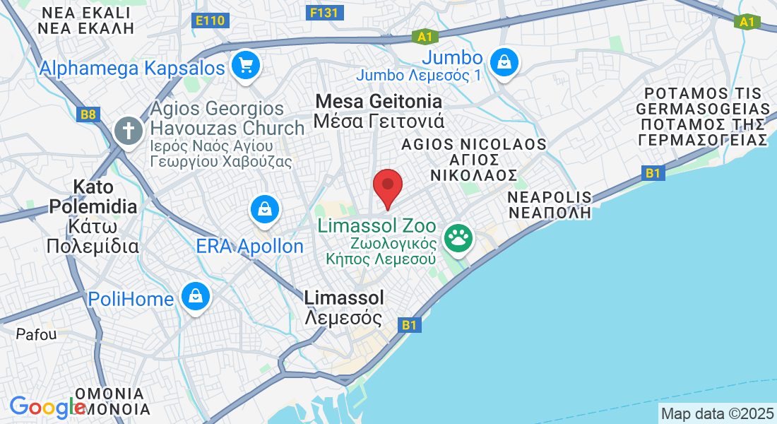 Nikodimou Milona 10a, Limassol 3095, Cyprus