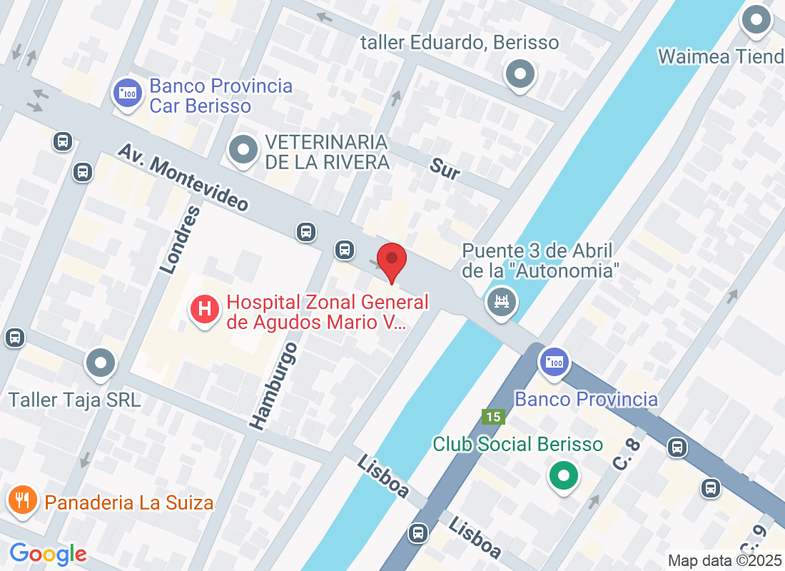 Av. Montevideo 457, B1923 Berisso, Provincia de Buenos Aires, Argentina