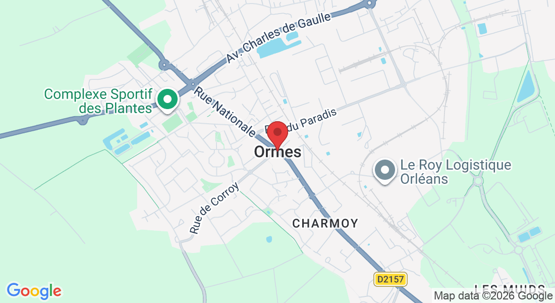 45140 Ormes, France