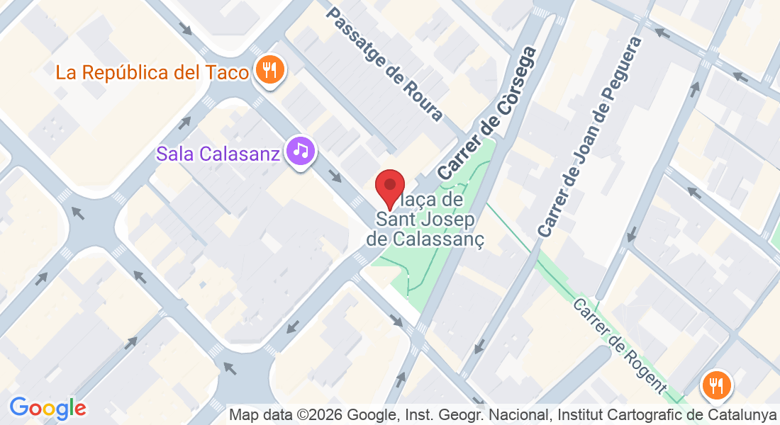 Carrer de Còrsega, 693, Sant Martí, 08026 Barcelona, España