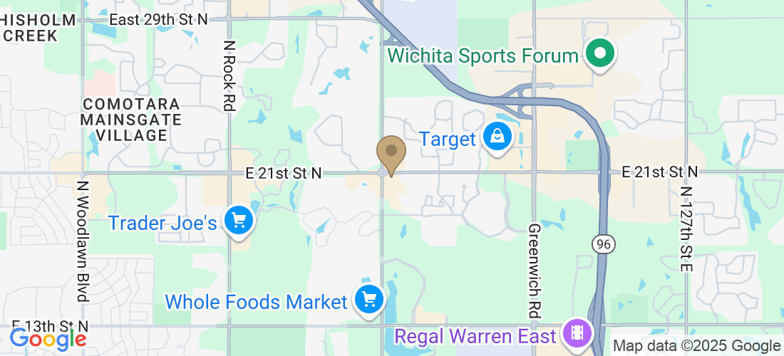 9719 E 21st St N, Wichita, KS 67206, USA