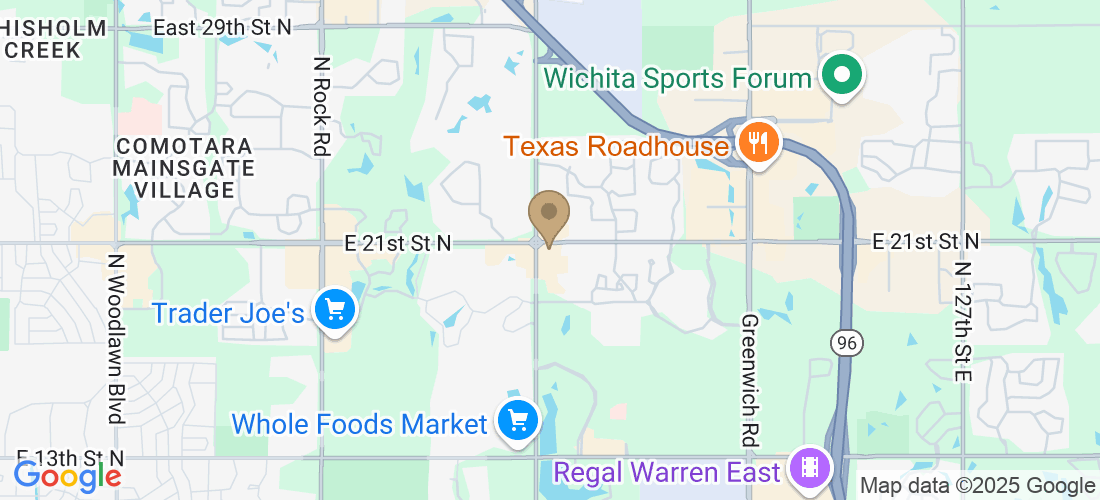 9719 E 21st St N, Wichita, KS 67206, USA