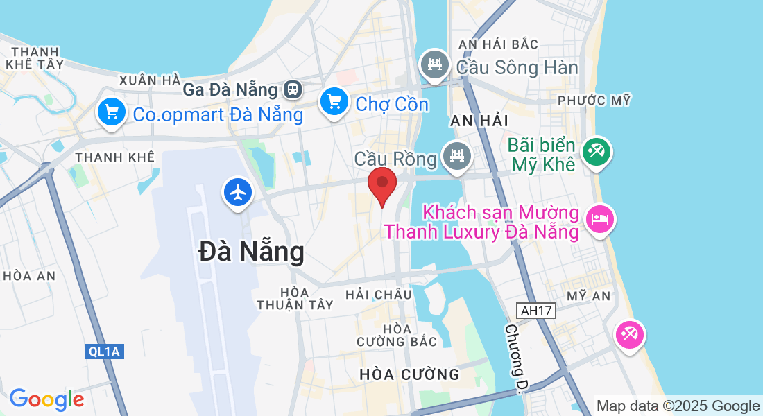 170 Trưng Nữ Vương, Bình Hiên, Hải Châu, Đà Nẵng 550000, Việt Nam