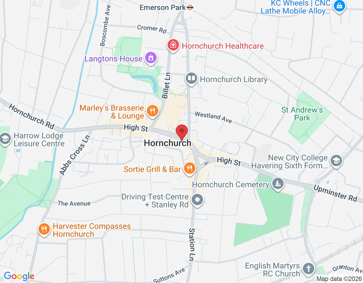 136 High St, Hornchurch RM12 4UX, UK