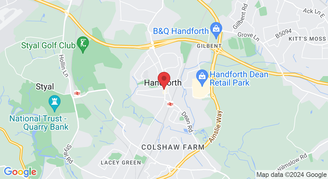 Wilmslow Rd, Handforth, Wilmslow SK9 3ER, UK