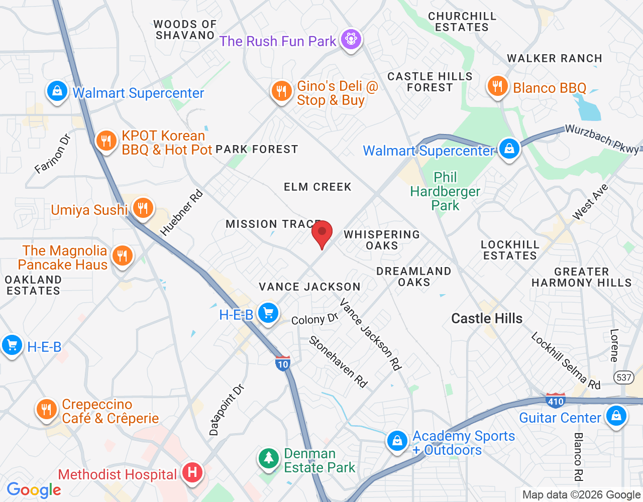 11107 Wurzbach Rd suite 203, San Antonio, TX 78230, EE. UU.