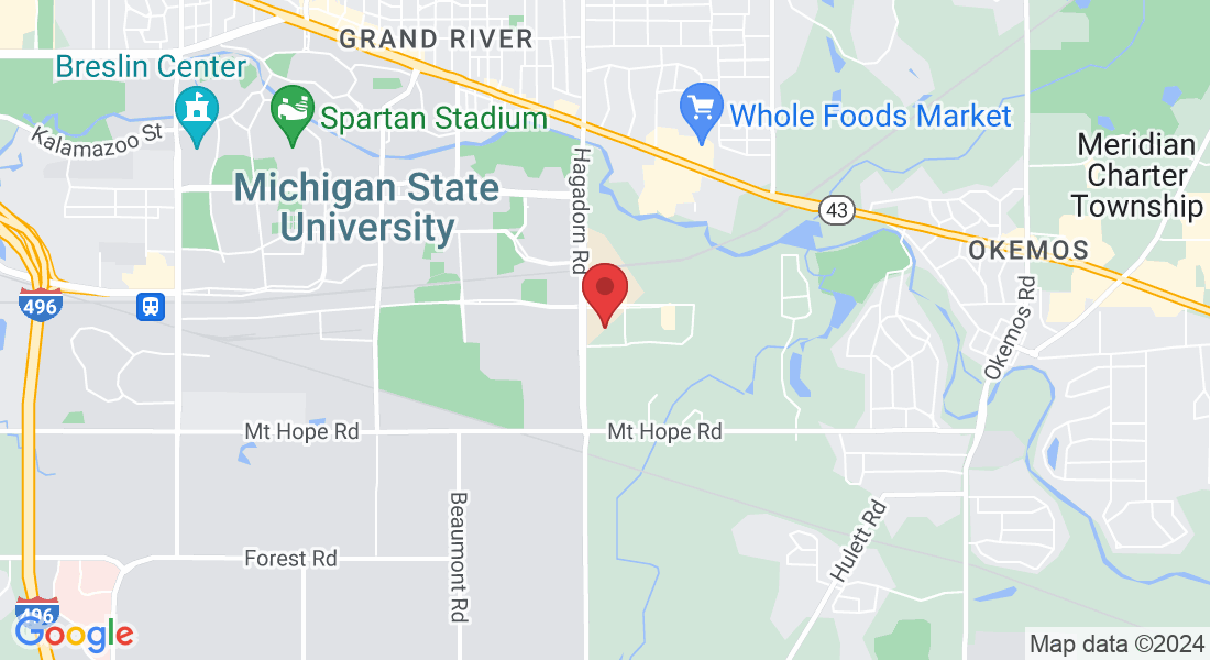 4660 Hagadorn Rd suite 280e, East Lansing, MI 48823, USA