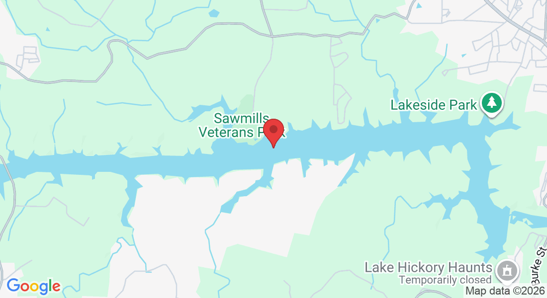 Rhodhiss Lake, North Carolina, USA