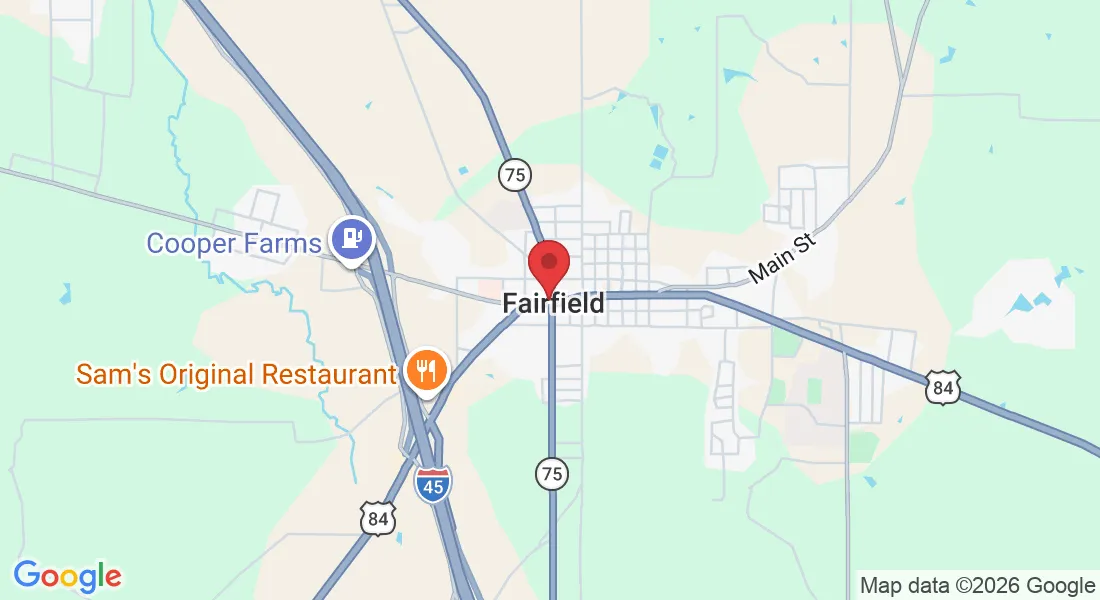 Fairfield, TX 75840, USA
