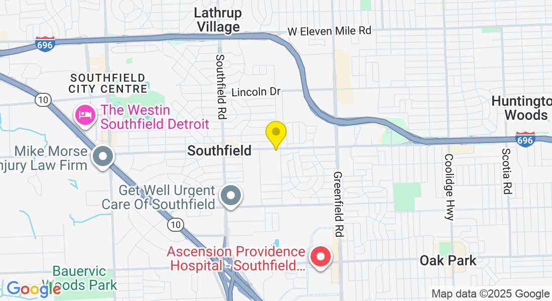 16947 W 10 Mile Rd, Southfield, MI 48075, USA