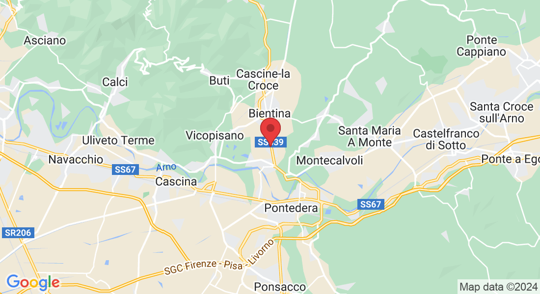 Via Sandro Pertini, 98, 56012 Calcinaia PI, Italia