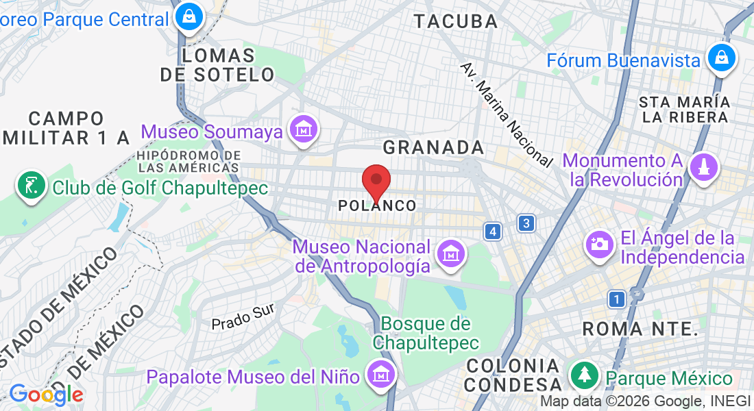 Polanco, Polanco I Secc, Ciudad de México, CDMX, México