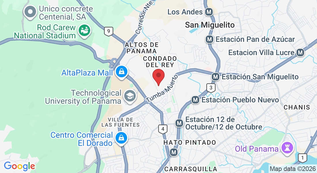 piso 2, Plaza mi Condado, Av Condado del Rey oficina 34, Panamá, Provincia de Panamá, Panama