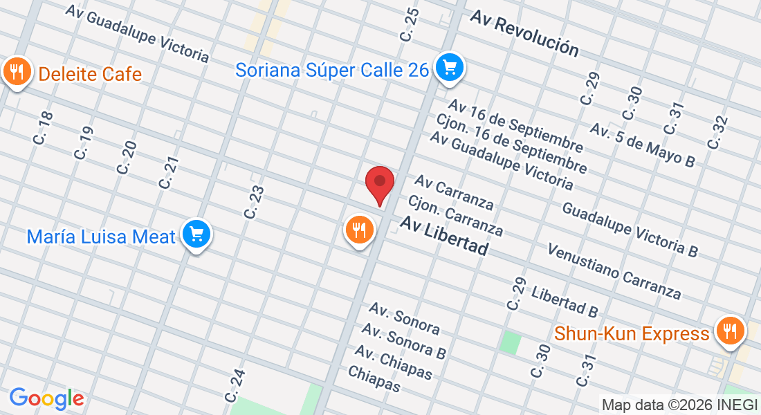 2508 entre las y, Calle 25 y 26, Residencias, 83448 San Luis Río Colorado, Son., México