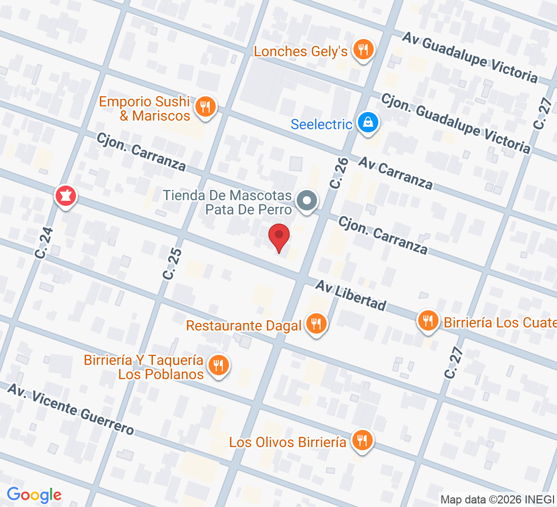 2508 entre las y, Calle 25 y 26, Residencias, 83448 San Luis Río Colorado, Son., México