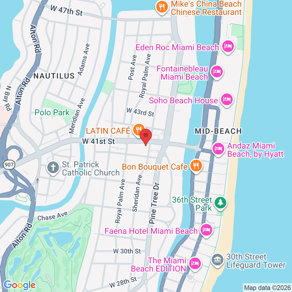 400 Arthur Godfrey Rd, Miami Beach, FL 33140, USA