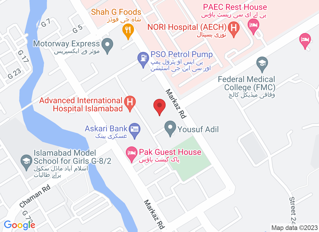 Office #1, Third Floor, Times Square, G-8 Markaz G-8 Islamabad, Islamabad Capital Territory, Pakistan