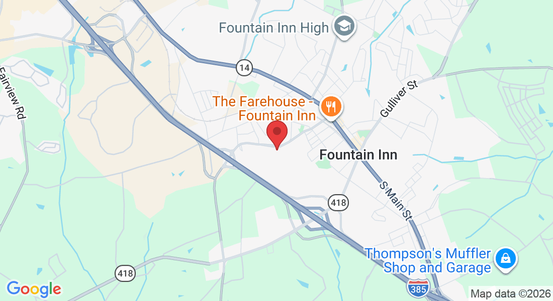 601 Fairview St, Fountain Inn, SC 29644, USA