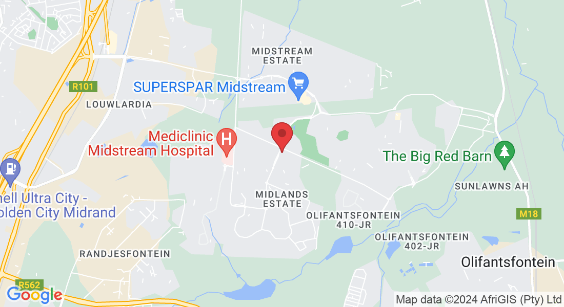 1 Mount Quray St, Midstream Estate, Midrand, 1683, South Africa