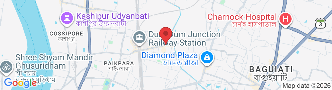 JCC2+G7Q, Jhilbagan, Dum Dum, Kolkata, West Bengal 700074, India