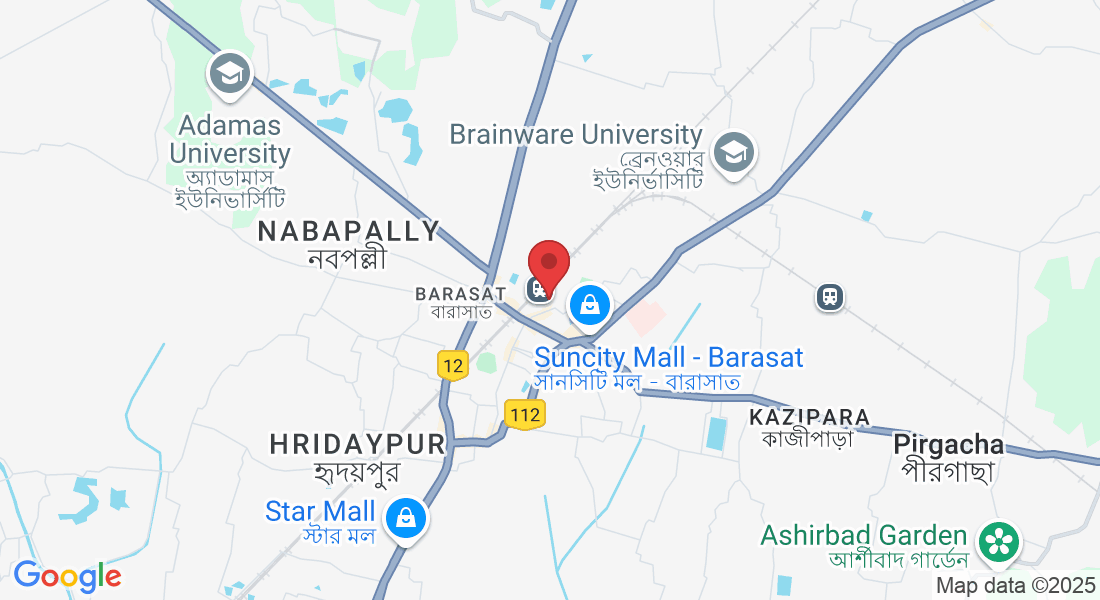 Barasat Station Rd, Katgola, Barasat, Kolkata, West Bengal 700124, India