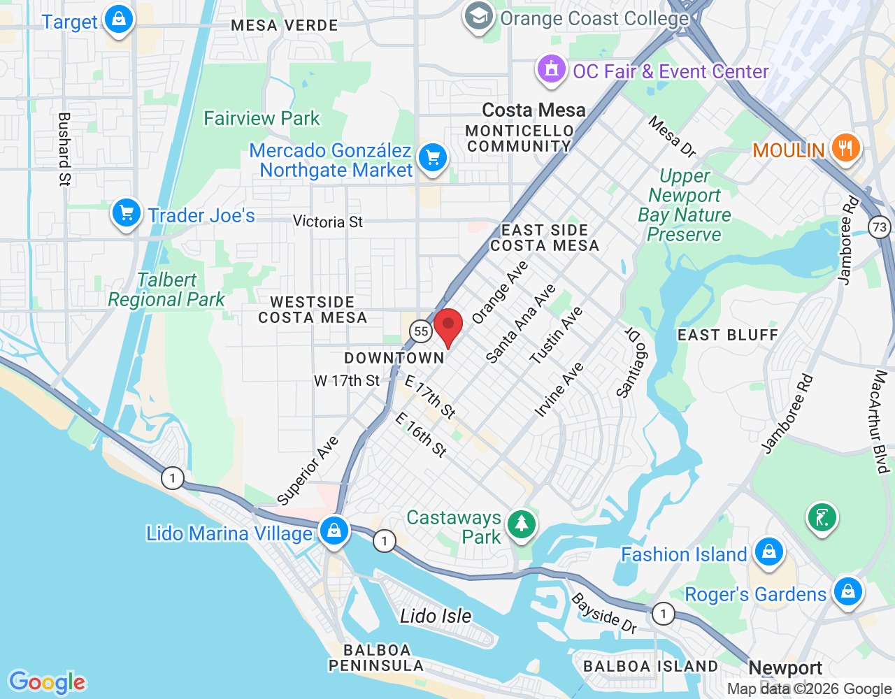 1831 Orange Ave suite e, Costa Mesa, CA 92627, USA