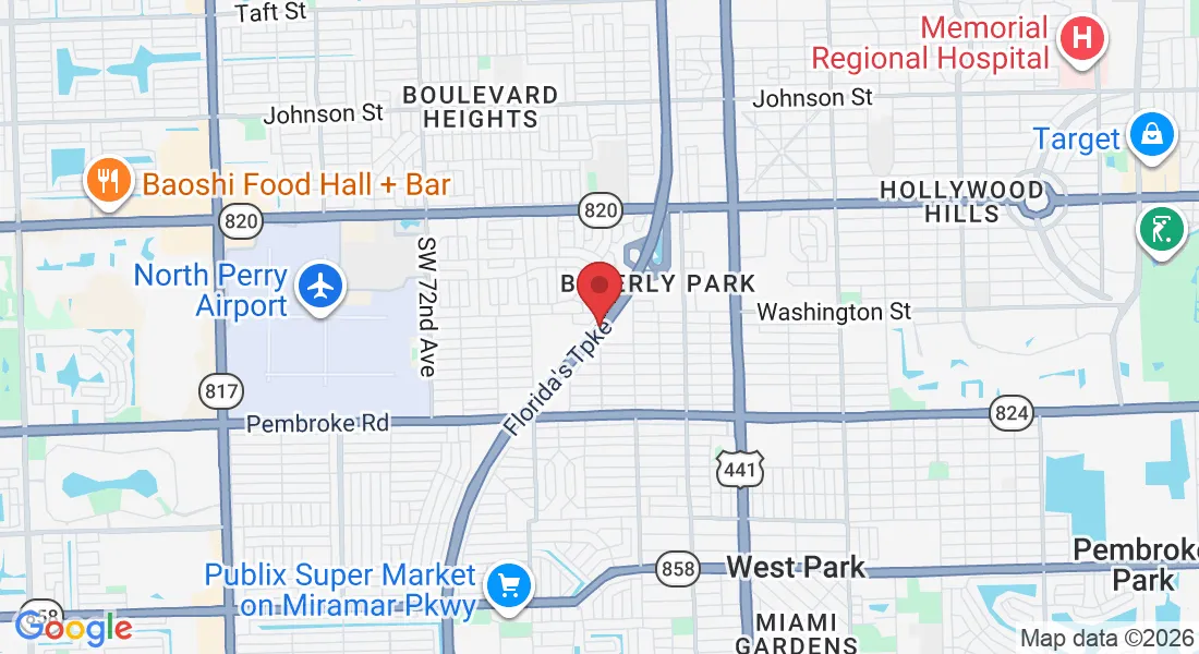 Florida's Tpke, Pembroke Pines, FL, USA